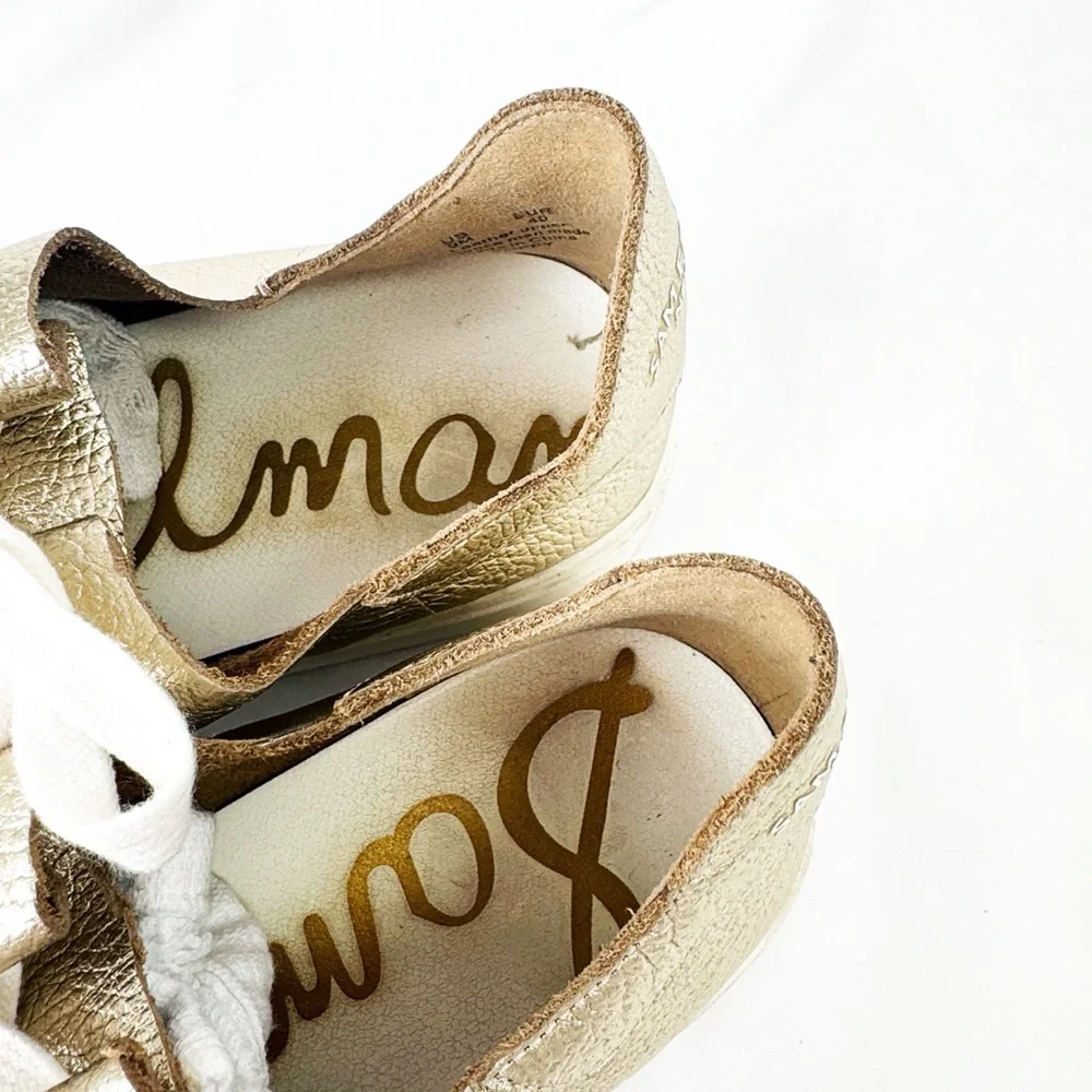 Sam Edelman metallic gold